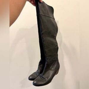 Kohl's Elegant Black Over-the-Knee Boots